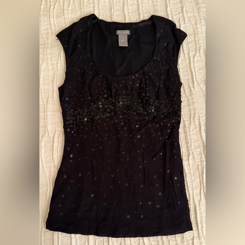 Ann Taylor Black Top